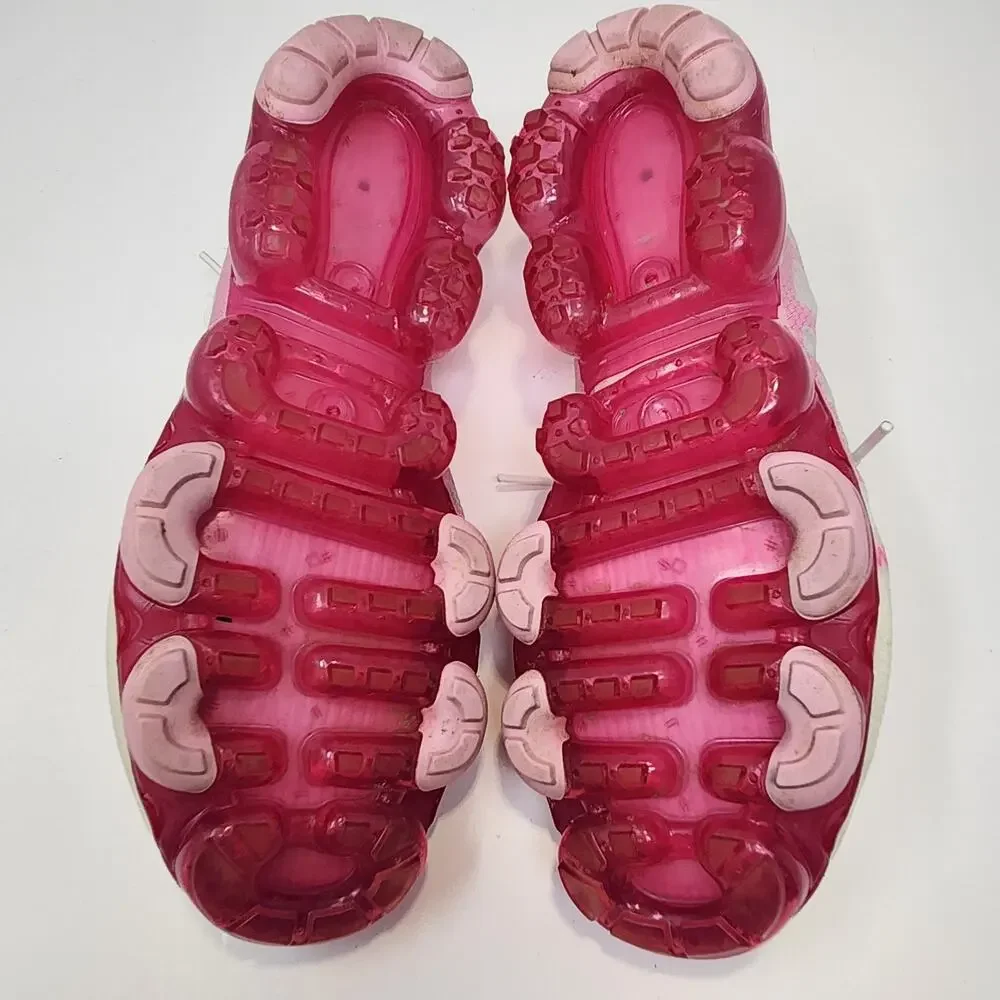 Nike Air VaporMax 2019 Running Athletic Shoes Sneakers Women Size 10 Pink White - Picture 10 of 10